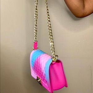 PINK / BLUE OMBRÉ PURSE